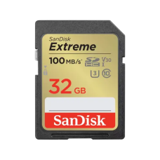 SanDisk Extreme 32GB 100mbps SDHC UHS-I Memory Card (SDSDXVT-032G-GNCIN)